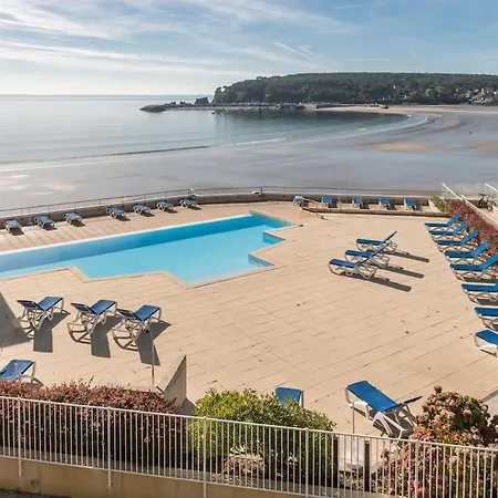 Une terrasse sur la mer Crozon Extérieur photo