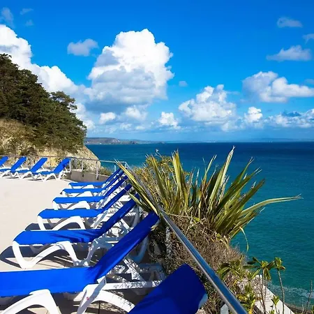 Une terrasse sur la mer Crozon Extérieur photo